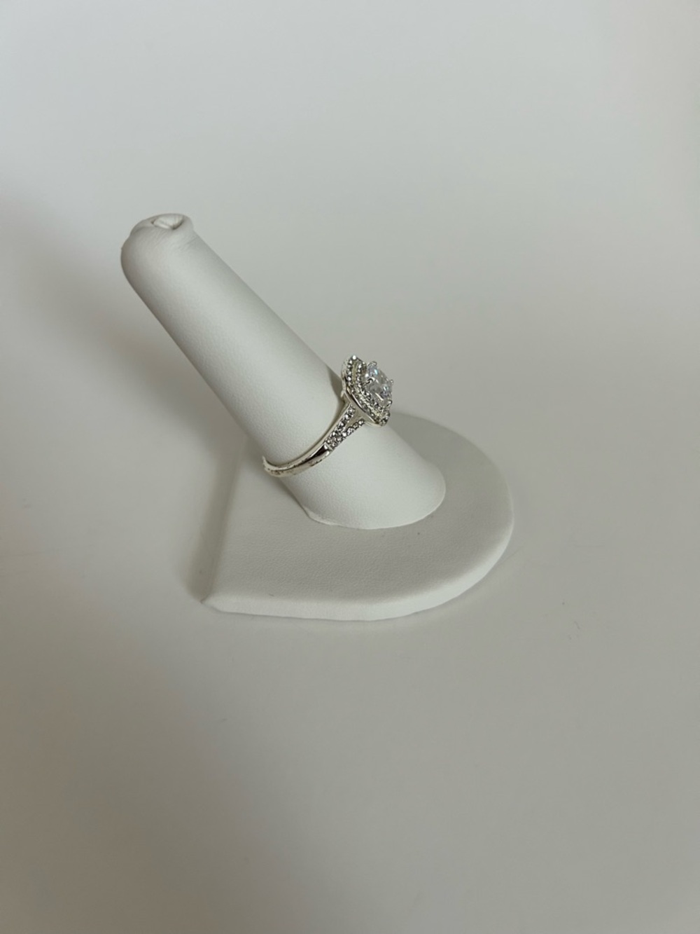 Charter Club Silver-Tone Cubic Zirconia Ring Size 7 - Picture 4 of 6